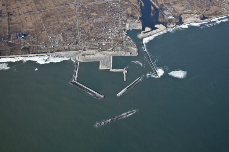 請戸地区の航空写真